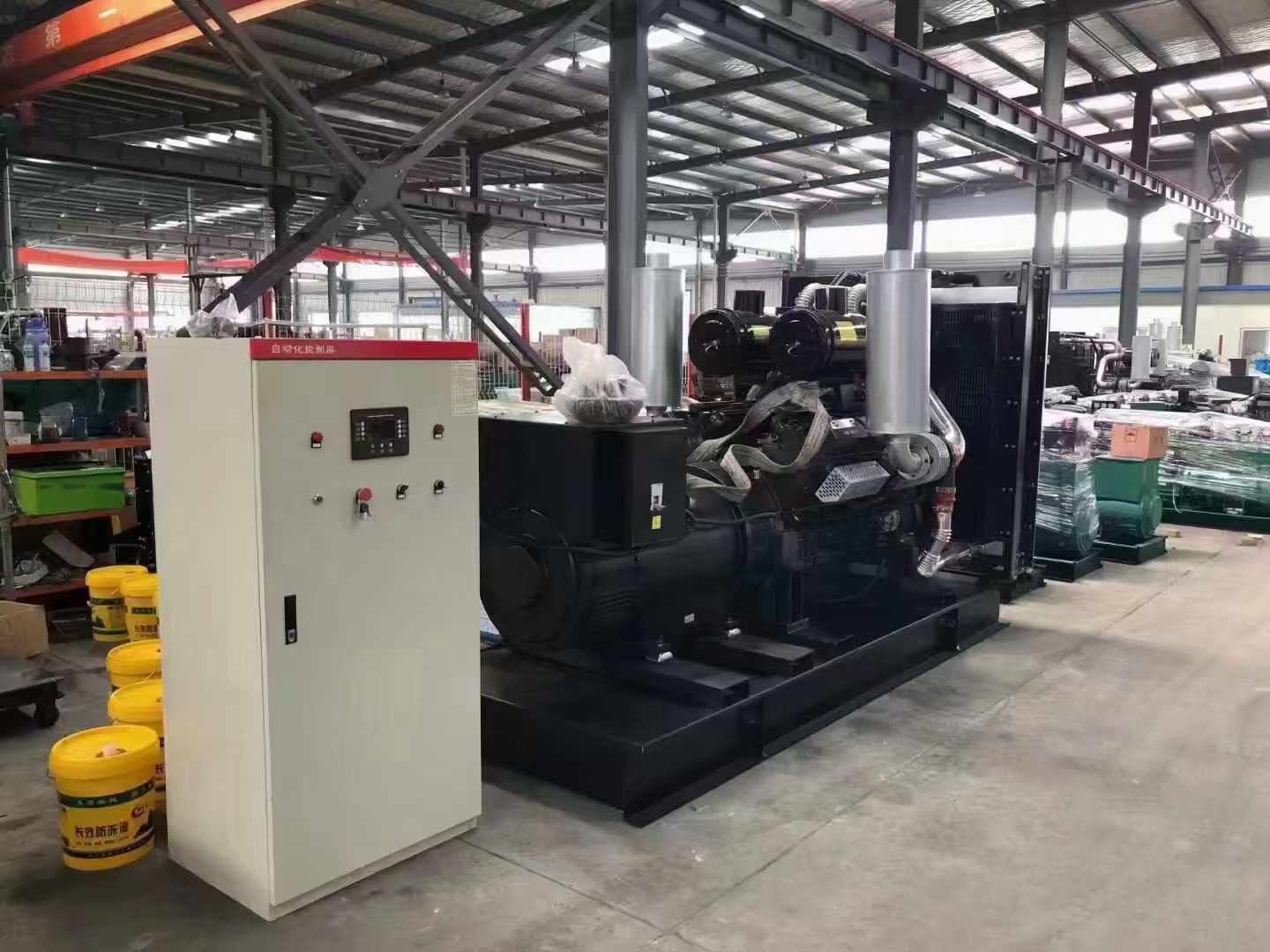 双鸭山柴油发电机组负载测试时，若出现异常运行状态应如何处理？